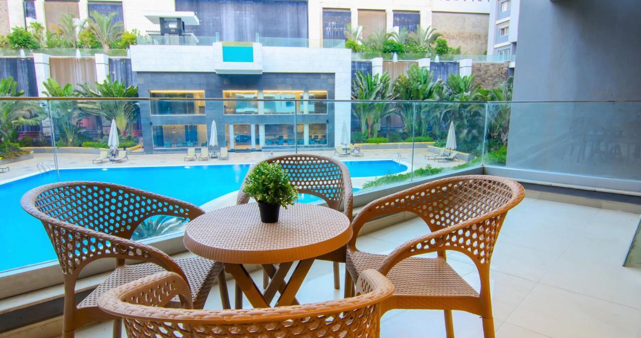 Ocean Blue Apartments Kairo Exterior foto
