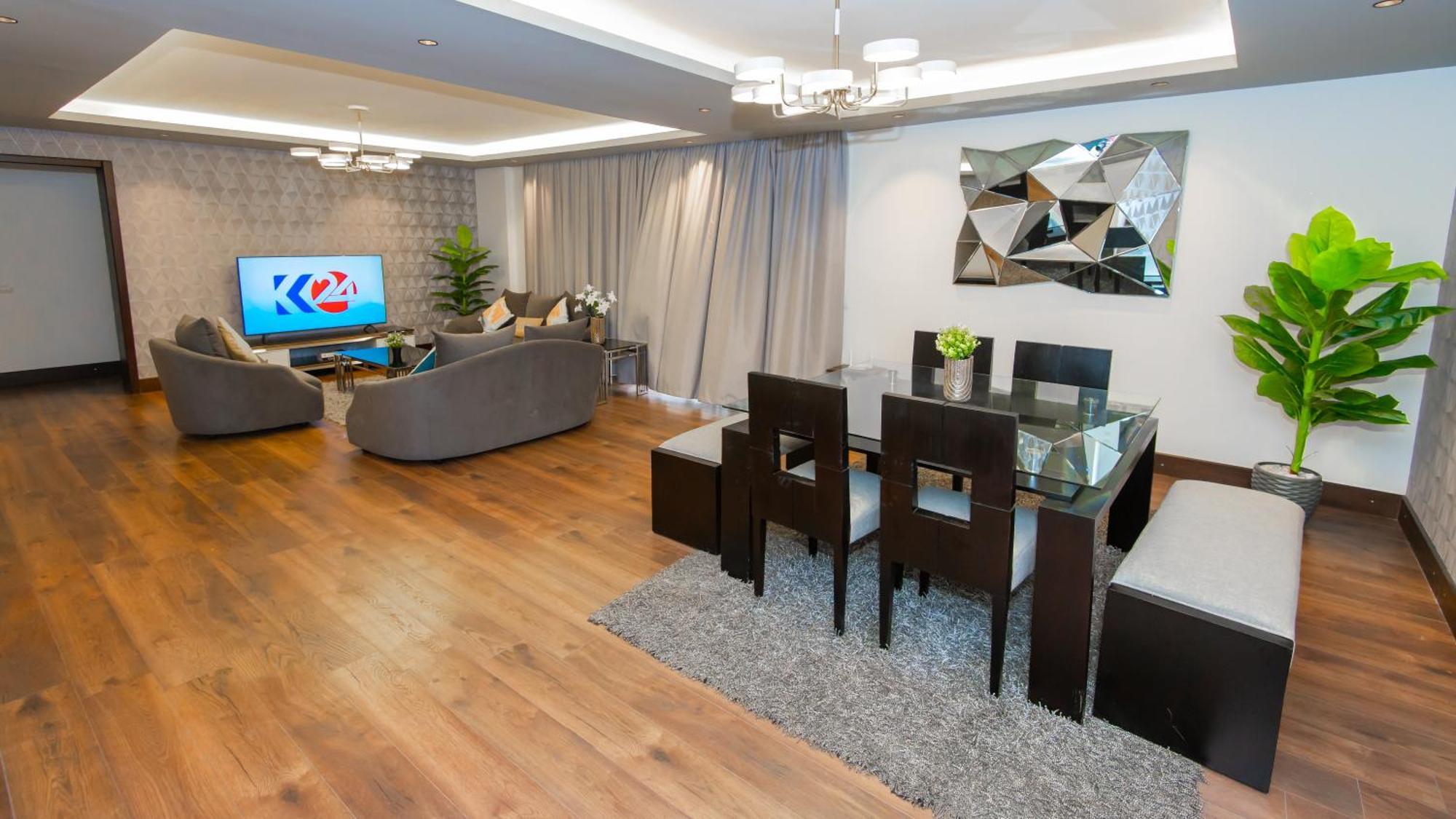 Ocean Blue Apartments Kairo Exterior foto