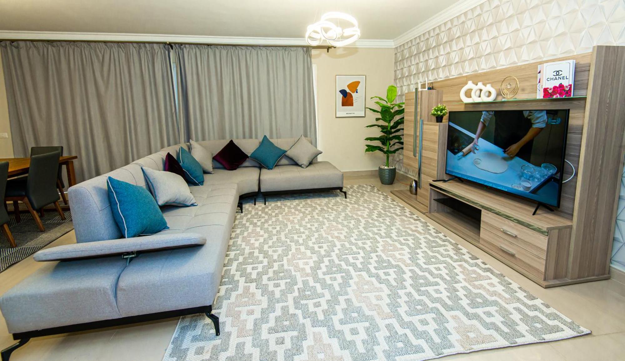 Ocean Blue Apartments Kairo Exterior foto