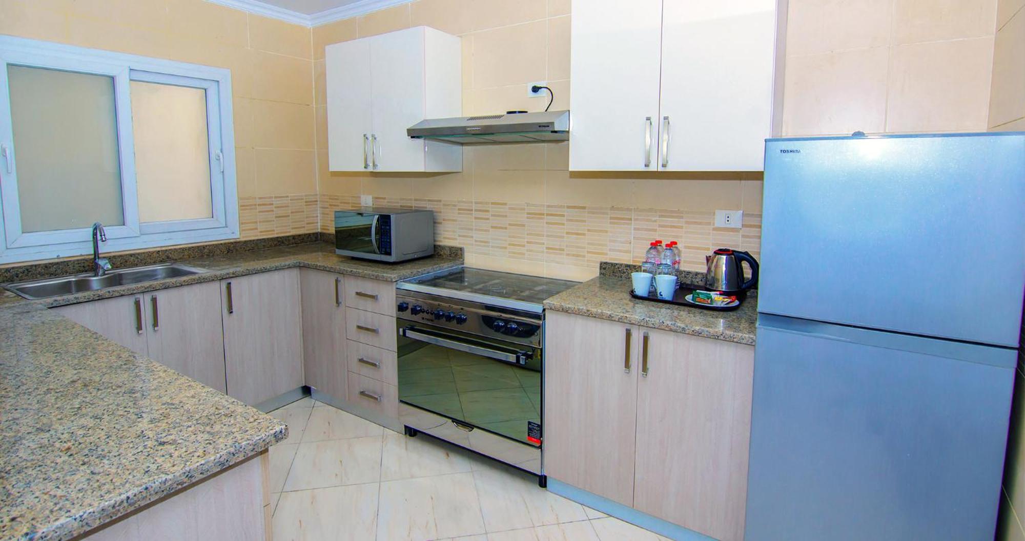 Ocean Blue Apartments Kairo Zimmer foto